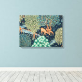 William Morris The Brook Canvas Afdruk (Insitu (Houten vloer))