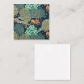 William Morris The Brook Vierkante Visitekaartje (Voorkant / Achterkant)