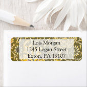 William Morris The Cherwell Design voor Velveteen Etiket (Insitu)