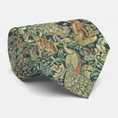 William Morris "The Forest" Wildlife Stropdas (Opgerold)
