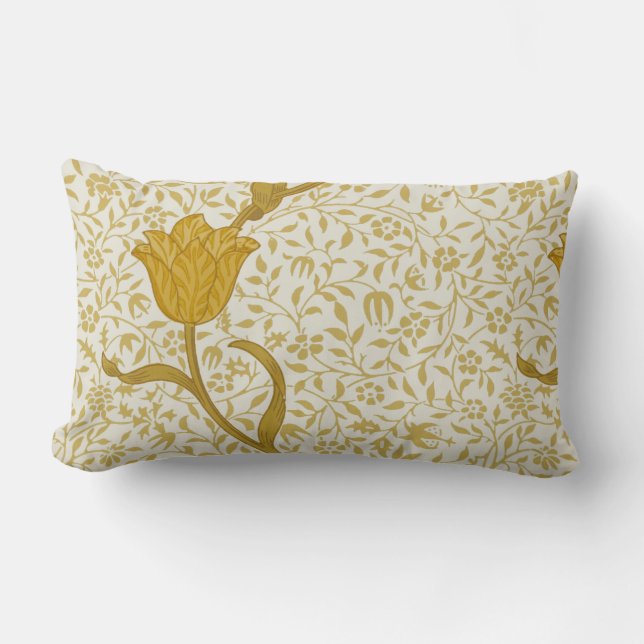 William Morris The Garden Tulip Cushions Kussen (Voorkant)