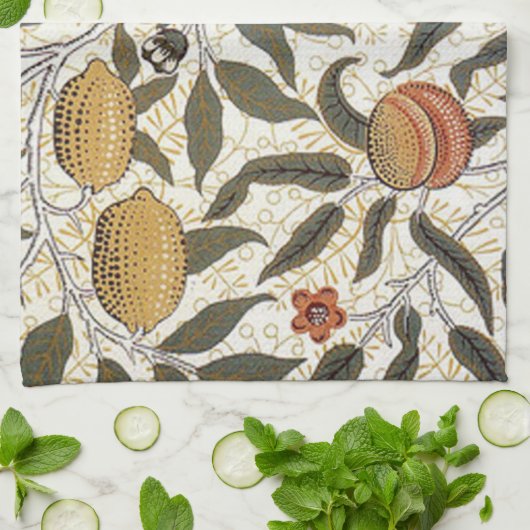 William Morris Theedoek (Gevouwen)