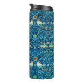 William Morris thermische tumbler blauwe vogels Thermosbeker (Geroteerd rechts)