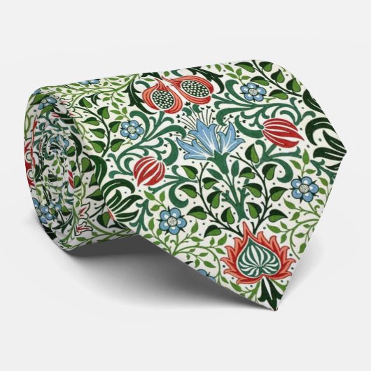 William Morris "Thistle" Arts & Crafts Movement Stropdas (Opgerold)