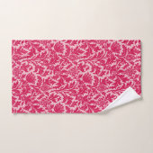 William Morris Thistle Damask, Fuchsia Pink Bad Handdoek (Handdoek)