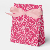 William Morris Thistle Damask, Fuchsia Pink Bedankdoosjes (Voorkant Zijde)