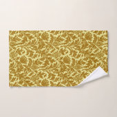 William Morris Thistle Damask, Mustard Gold Bad Handdoek (Handdoek)