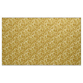 William Morris Thistle Damask, Mustard Gold Stof (Yard (91,4 cm))