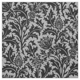 William Morris Thistle Damask, Silver Grey/Grey Stof
