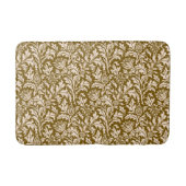 William Morris Thistle Damask, Taupe Tan en Beige Badmat (Voorkant)