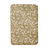 William Morris Thistle Damask, Taupe Tan en Beige Badmat (Voorkant Verticaal)