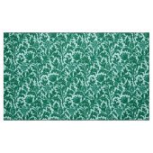 William Morris Thistle Damask, Turquoise en Aqua Stof (Fat Quarter)