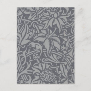 William Morris Thistle Floral Behang Bloem Kunst Briefkaart