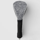 William Morris Thistle Floral Behang Bloem Kunst Golfheadcover (Voorkant)
