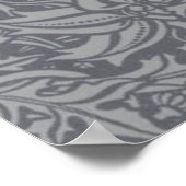 William Morris Thistle Floral Behang Bloem Kunst Poster (Hoek)