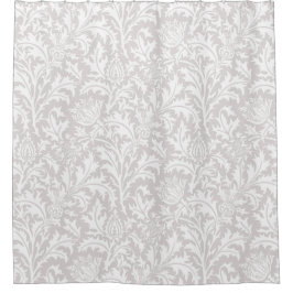William Morris Thistle Pattern Custom Color Douchegordijn