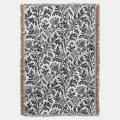 William Morris Thistle Pattern Elegant Deken (Voorkant Verticaal)