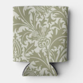 William Morris Thistle Sage Green Pattern Blikjeskoeler (Voorkant)