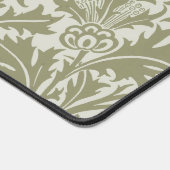 William Morris Thistle Sage Green Pattern Bureaumat (Hoek)