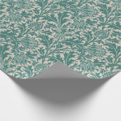 William Morris Thistle Sage Green Pattern Cadeaupapier (Hoek)