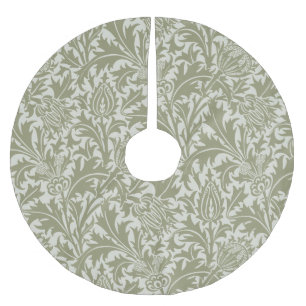 William Morris Thistle Sage Green Pattern Kerstboom Rok