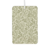 William Morris Thistle Sage Green Pattern Luchtverfrisser (Voorkant)