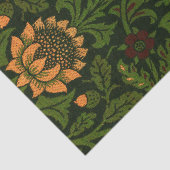 William Morris Tissue Paper, zonnebloem en wijnsto Tissuepapier (Detail)