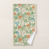 William Morris Tralies Victoriaans Behang Bad Handdoek (Handdoek)