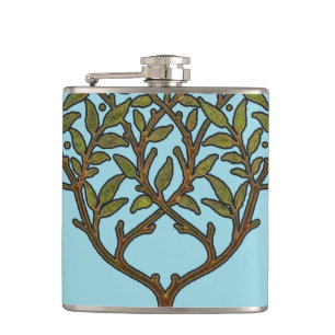 William Morris Tree Frieze Bloem Behang Heupfles