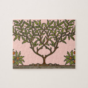 William Morris Tree Frieze Bloem Behang Legpuzzel