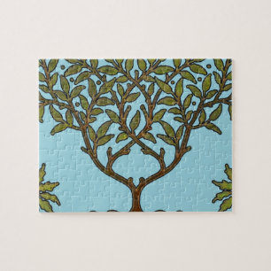 William Morris Tree Frieze Bloem Behang Legpuzzel