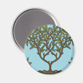 William Morris Tree Frieze Bloem Behang Magneet (Voorkant / Achterkant)