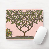 William Morris Tree Frieze Bloem Behang Muismat (Met muis)
