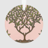 William Morris Tree Frieze Bloem Behang Ornament (achterkant)