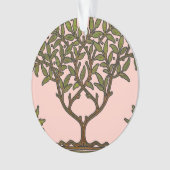 William Morris Tree Frieze Bloem Behang Ornament (voorkant)