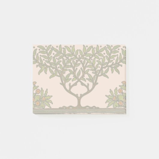 William Morris Tree Frieze Bloem Behang Post-it® Notes (Voorkant)