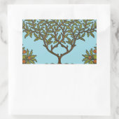 William Morris Tree Frieze Bloem Behang Rechthoekige Sticker (Tas)