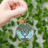 William Morris Tree Frieze Bloem Behang Sleutelhanger (Hand)