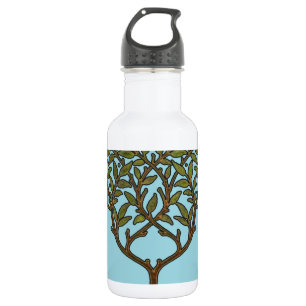 William Morris Tree Frieze Bloem Behang Waterfles