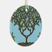 William Morris Tree Frieze Bloemenbehang Keramisch Ornament (Rechts)