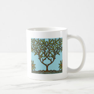 William Morris Tree Frieze Bloemenbehang Koffiemok