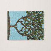 William Morris Tree Frieze Bloemenbehang Legpuzzel (Horizontaal)