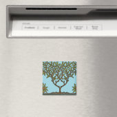 William Morris Tree Frieze Bloemenbehang Magneet (Insitu (Vaatwasser))