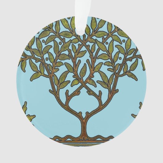William Morris Tree Frieze Bloemenbehang Ornament (voorkant)