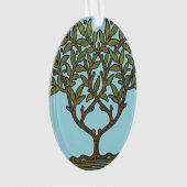 William Morris Tree Frieze Bloemenbehang Ornament (voorkant)