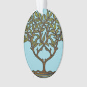 William Morris Tree Frieze Bloemenbehang Ornament (voorkant)
