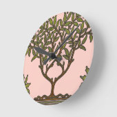 William Morris Tree Frieze Bloemenbehang Ronde Klok (Hoek)