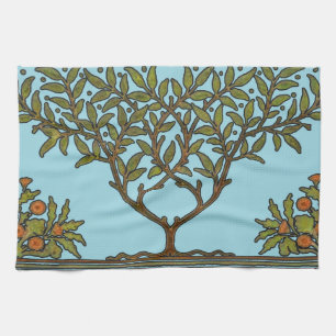 William Morris Tree Frieze Bloemenbehang Theedoek