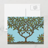 William Morris Tree Frieze Floral Wallpaper Briefkaart (Voorkant / Achterkant)