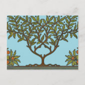 William Morris Tree Frieze Floral Wallpaper Briefkaart (Voorkant)
